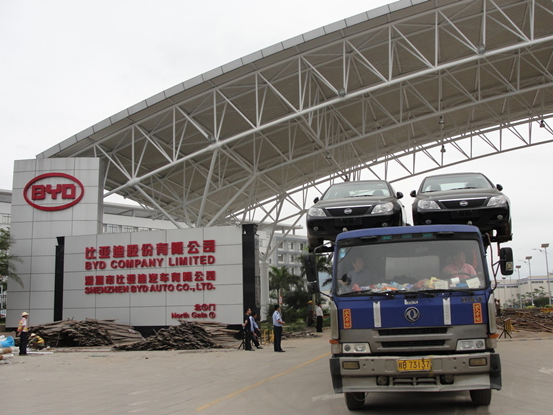 比亞迪汽車成功應用Z-6500彩屏巡更機